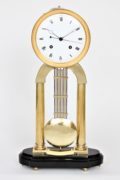 Belgian-French-ormolu-brass-skeleton-regulator-striking-marble-precision-antique-clock-sarton-liege-luik-