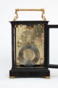 English-Edward-John-Dent-London-the Strand-ebonised-antique-giant-striking-carriage-travel-clock-