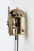 English-small-brass-alarm-travel-lantern-antique-wall-clock-william-webster-london-