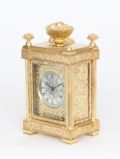 English-Victorian-engraved-gilt-brass-travel-carriage-clock-aubert-klaftenberger-London