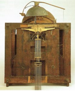 antique-clock-regulator-English-Harrison-precision-time-keeping