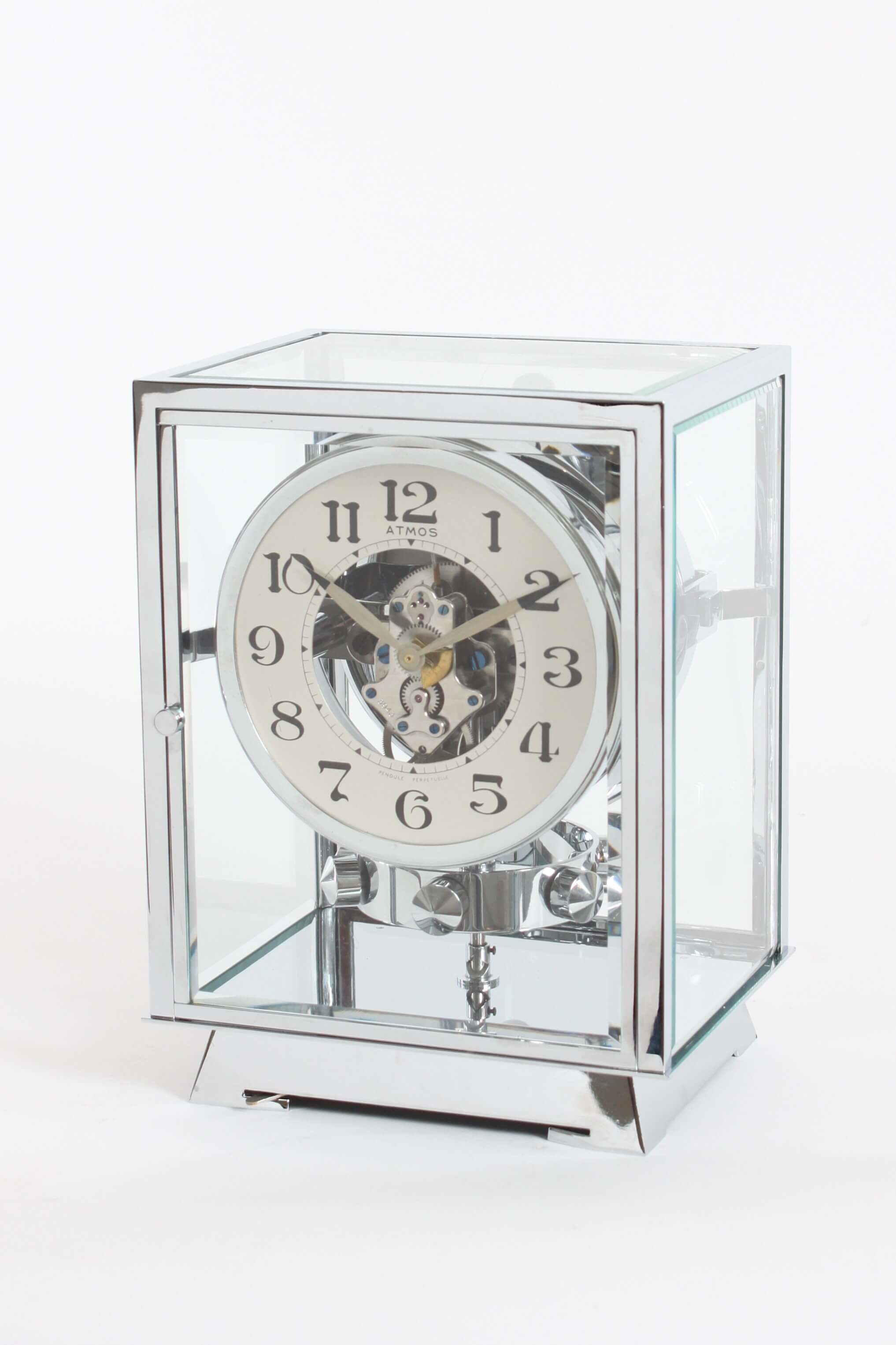 Swiss-French-nickel-art-deco-jean-leon-reutter-atmos-clock-antique-clock-