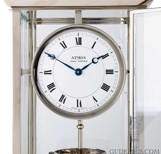 Swiss-French-nickel-art-deco-reutter-patent-atmos-clock-
