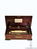 Swiss-Greiner-Bremond-Geneva-operatic-ouverture-cylinder-music-box-musical-rosewood-marquetry-mechanical-music