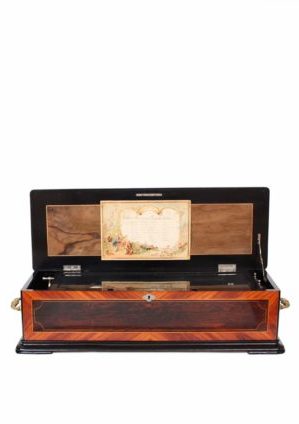 Swiss-Paillard-PVF-Geneva-rosewood-musical-mechanical-music-sublime-harmony-tremolo-zither-cylinder-music-box-