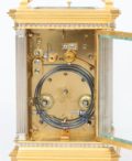 French-gilt-anglaise-silvered-striking-repeating-day-date-alarm-calendar-antique-carriage-clock-