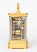 French-gilt-anglaise-silvered-striking-repeating-day-date-alarm-calendar-antique-carriage-clock-