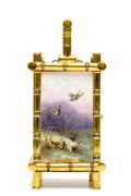 French-gilt-brass-bamboo-case-porcelain-sevres-striking-repeating-antique-carriage-travel-clock-