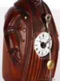 French-miniature-carved-walnut-Neuburger-Paris-sculptural-zappler-antique-collectable-clock-