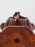 French-miniature-carved-walnut-Neuburger-Paris-sculptural-zappler-antique-collectable-clock-