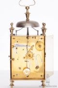 French-Swiss-brass-striking-alarm-repeating-capucine-travel-antique-clock-