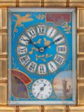 French-paris-gilt-brass-bamboo-case-striking-alarm-oriental-japanned-porcelain-panels-antique-carriage Clock-
