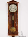 Austrian-Vienna-wien-mahogany-precision-dachluhr-regulator-antique-wall-clock