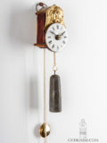 German-Schwarzwald-Black-Forest-miniature-wood-sorg-wall-clock-neustadt