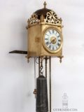 French-miniature-brass-lantern-alarm-bedroom-antique-lantern-clock