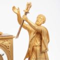 Oath-of-the-horatii-French-Empire-sculptural-gilt-bronze-striking-antique-clock-Jacques-Louis-David