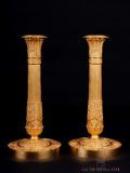 French-Empire-acanthus-ormolu-gilt-bronze-candle-stick-candelabra-Paris