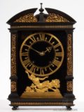 Dutch-ebony-brass-ormolu-striking-haagse-klok-Hague Antique-clock-johannes-van-ceulen-