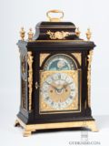 Dutch-miniature-brass-mounted-ebonized-striking-alarm-moon-phase-date-antique-table-clock-van-ceulen-utrecht