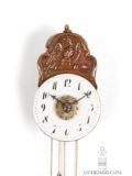 German-Black-Forest-Joseph-Sorg-tropfen-miniature-alarm-antique-wall-clock-