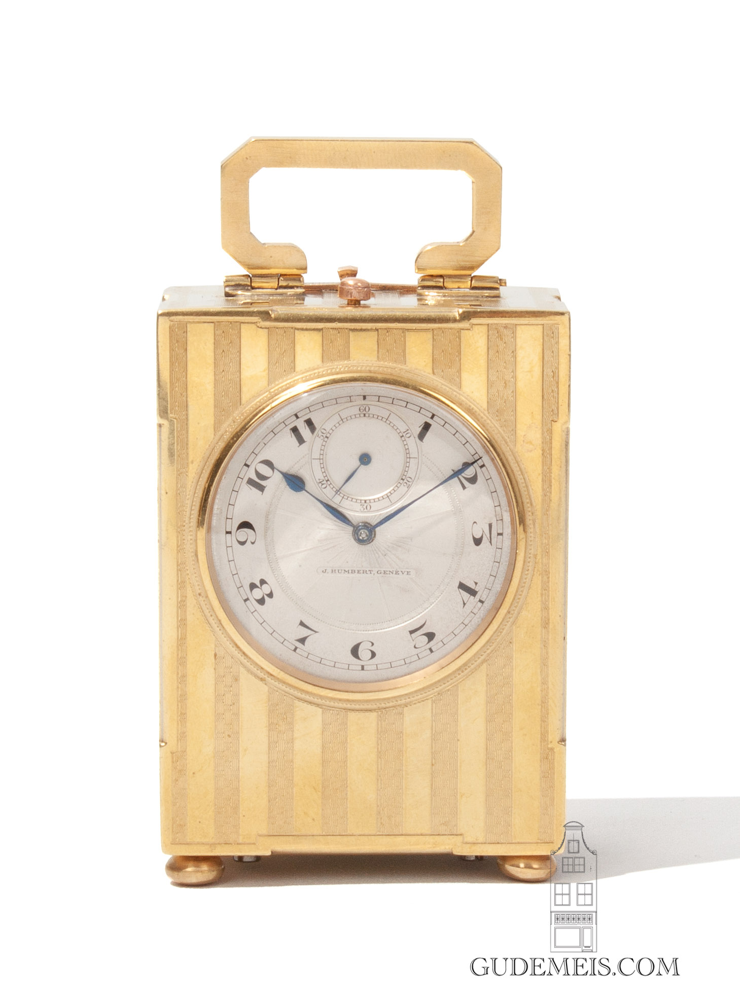 Swiss-Geneve-miniature-art-deco-gilt-brass-grand-sonnerie-repeating-antique-boudoir-travel-clock-