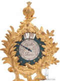 French-miniature-Louis XV-ormolu-gilt-bronze-rococo-night-antique-clock-Lafaitte-paris-