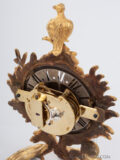 French-miniature-Louis XV-ormolu-gilt-bronze-rococo-night-antique-clock-Lafaitte-paris-