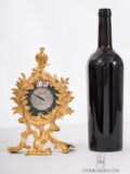 French-miniature-Louis XV-ormolu-gilt-bronze-rococo-night-antique-clock-Lafaitte-paris-