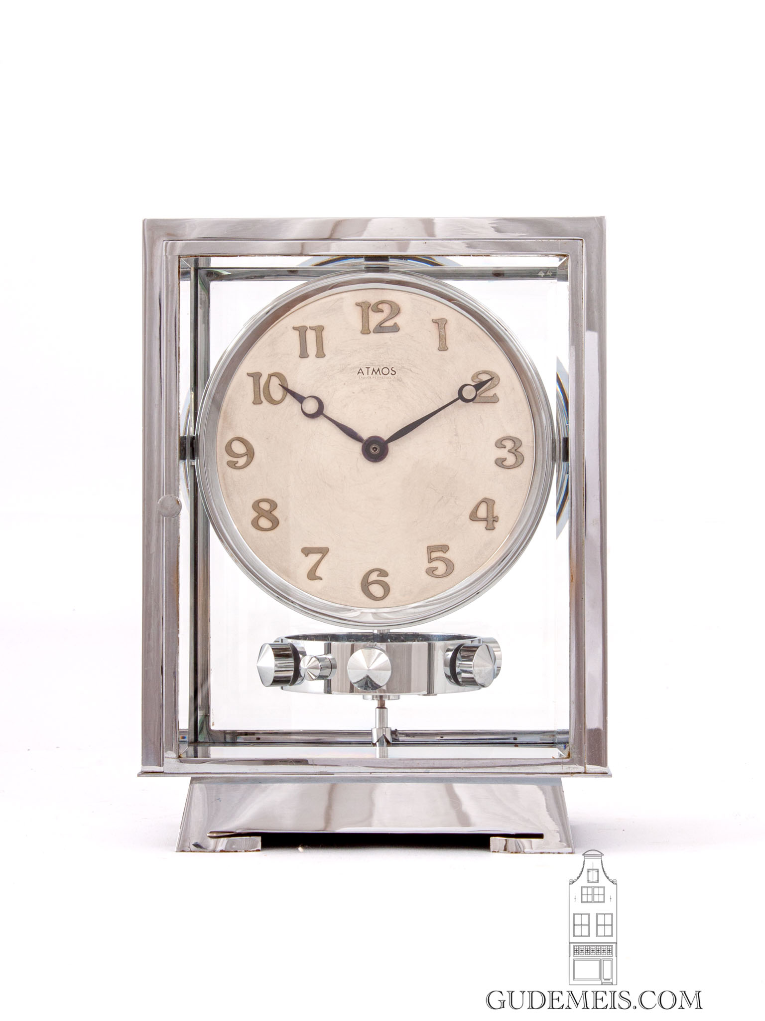 French-Swiss-jean-leon-Reutter-art-deco-nickel-silvered-antique-five-glass-atmos-clock-