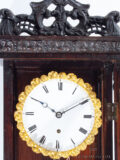 Small-antique-Austrian-Hungarian-Vienna-glazed-rosewood-neo-gothic-wall-regulator-clock-