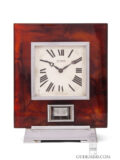 French-Swiss-art-deco-ambrolite-nickel-pendule-perpetuelle-perpetual-jean-leon-reutter-patent-Atmos-antique-clock-