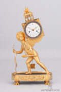 French-Empire-sculptural-gilt-bronze-ormolu-striking-mantel-clock-cupid-amor-laterna-magica-magic-lantern-toverlantaarn-pendule-