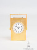 French-gilt-brass-rectangular-art-deco-miniature-small-carriage-travel-clock-paul-garnier-paris-