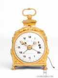 Swiss-French-Louis XVI-ormolu-gilt-bronze-quarter-striking-repeating-alarm-pendule-officier-travel-clock-Francois-Antoine-Koenner-Bruchsall-