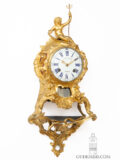 Small-miniature-French-louisxv-rococo-ormolu-gilt-bronze-striking-wall-bracket-clock-julien-lenoir-paris-