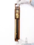 Japanese-Edo-wisteria-antique-shaku-dokei-wall-clock-temporal-hours-collectable-miniature-