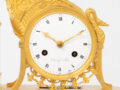 Antique-French-Empire-ormolu-gilt-bronze-sculptural-mantel-clock-ars-amatoria-amor-preach-