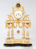 Monumental-large-French-marble-ormolu-gilt-bronze-portico-striking-mantel-clock-bianchi-paris-