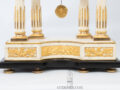 Monumental-large-French-marble-ormolu-gilt-bronze-portico-striking-mantel-clock-bianchi-paris-