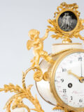 Monumental-large-French-marble-ormolu-gilt-bronze-portico-striking-mantel-clock-bianchi-paris-