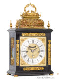 Dutch-William-Mary-brass-mounted-ebony-quarter-chiming-antique-double-basket-top-bracket-clock-pieter-klok-amsterdam-