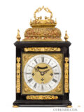 Dutch-William-Mary-brass-mounted-ebony-quarter-chiming-antique-double-basket-top-bracket-clock-pieter-klok-amsterdam-