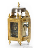 French-brass-LouisXVI-miniature-mantel-table-antique-striking-mini-lanten-clock-