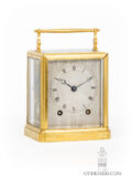 French-one-piece-gilt-brass-serieI-Paul-Garnier-carriage-travel-clock-bell-striking-chaff-cutter-