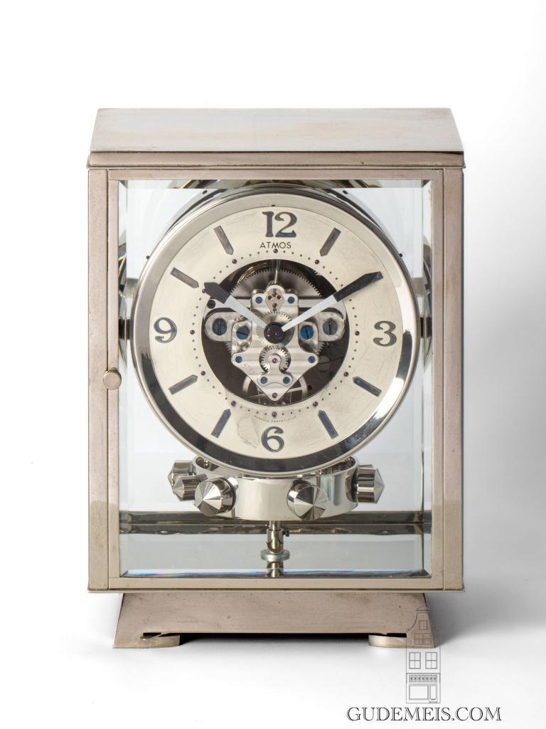 French-Art-Deco-nickel-plated-jean-leon-reutter-patent-atmos-clock-skeleton-dial-model-RA2-