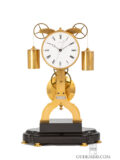 French-brass-skeleton-month-going-table-regulator-clock-world-exhibition-paris-weight-driven-lemaistre-