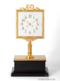 Robert-Houdin-French-Napoleon III-gilt-brass-ebonised-mystery-clock-fifth-series-