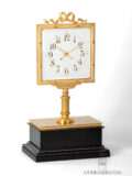 Robert-Houdin-French-Napoleon III-gilt-brass-ebonised-mystery-clock-fifth-series-