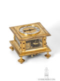 South-German-renaissance-gilt-brass-square-striking-horizontal-table-clock-Johann-Sommer-Augsburg-