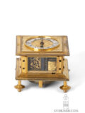 South-German-renaissance-gilt-brass-square-striking-horizontal-table-clock-Johann-Sommer-Augsburg-